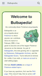 Mobile Screenshot of bulbapedia.bulbagarden.net