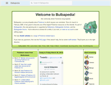 Tablet Screenshot of bulbapedia.bulbagarden.net